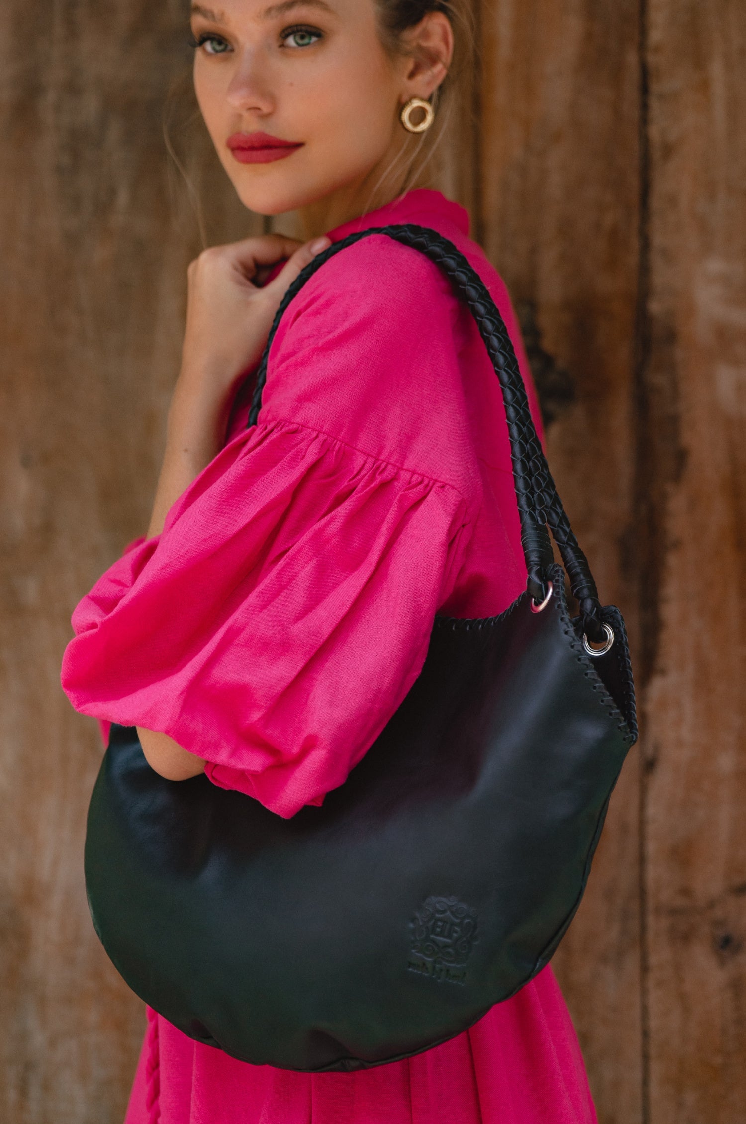 Esmeralda Leather Tote Bag-0