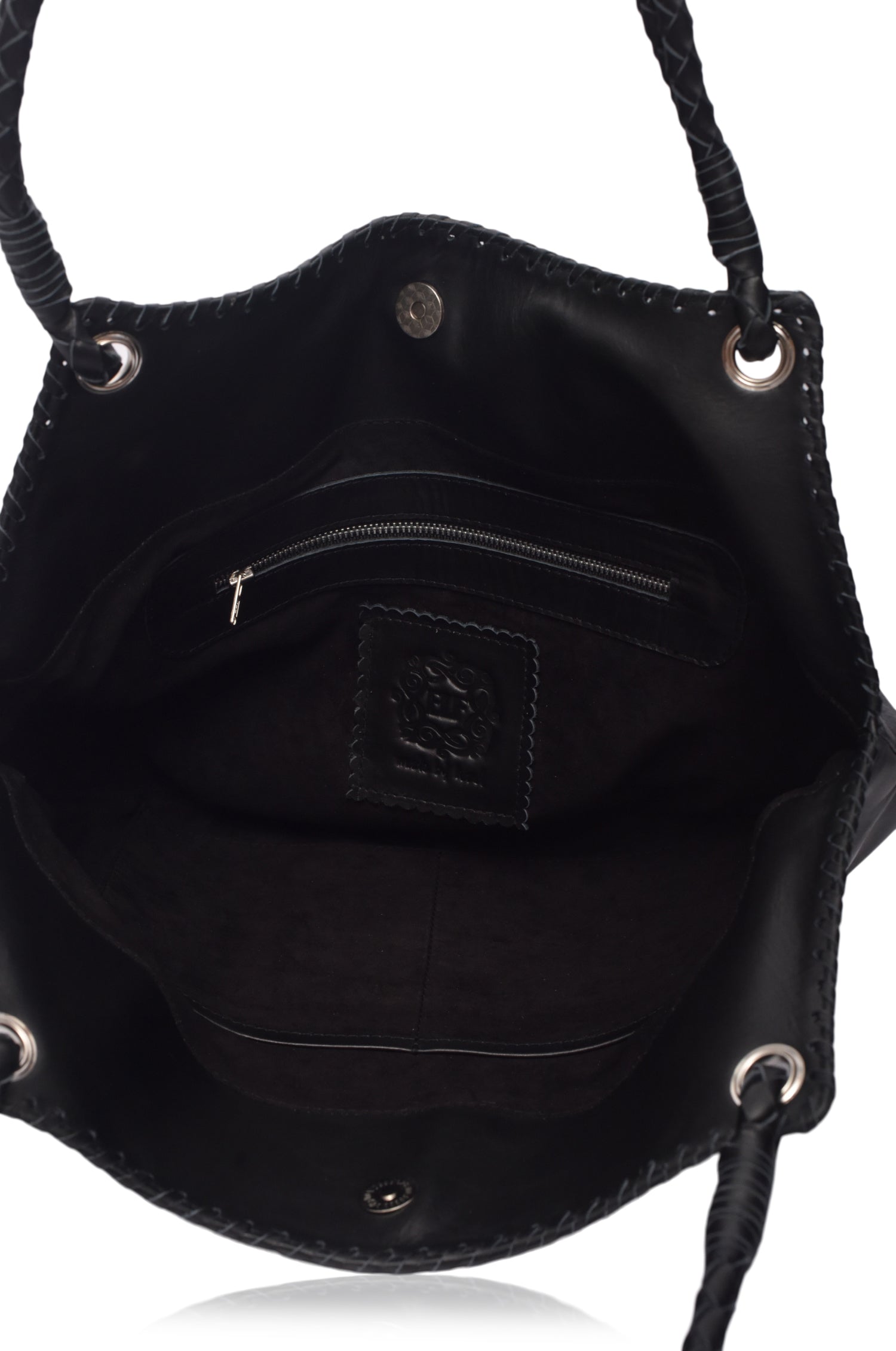 Esmeralda Leather Tote Bag-3