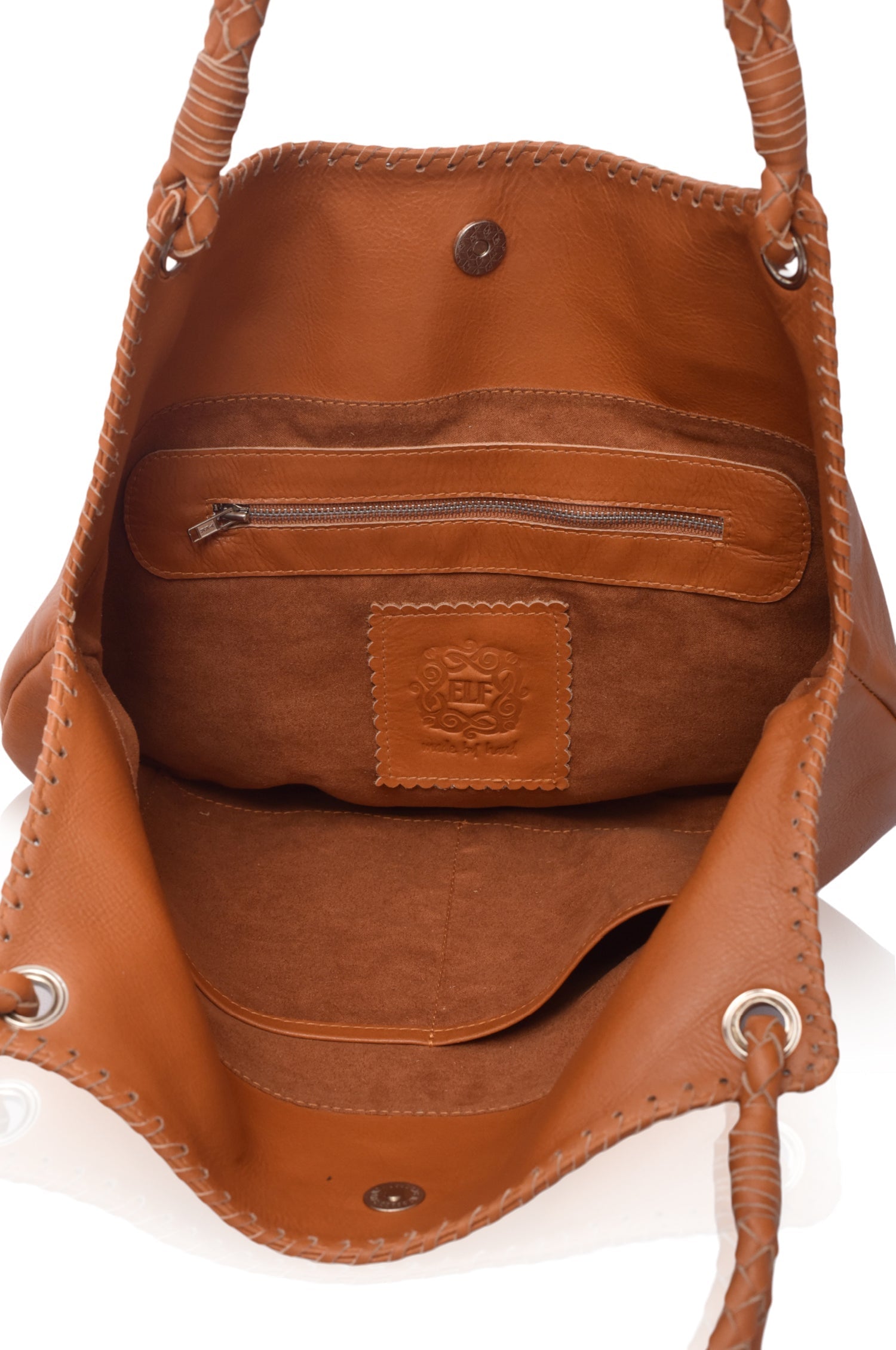 Esmeralda Leather Tote Bag-3