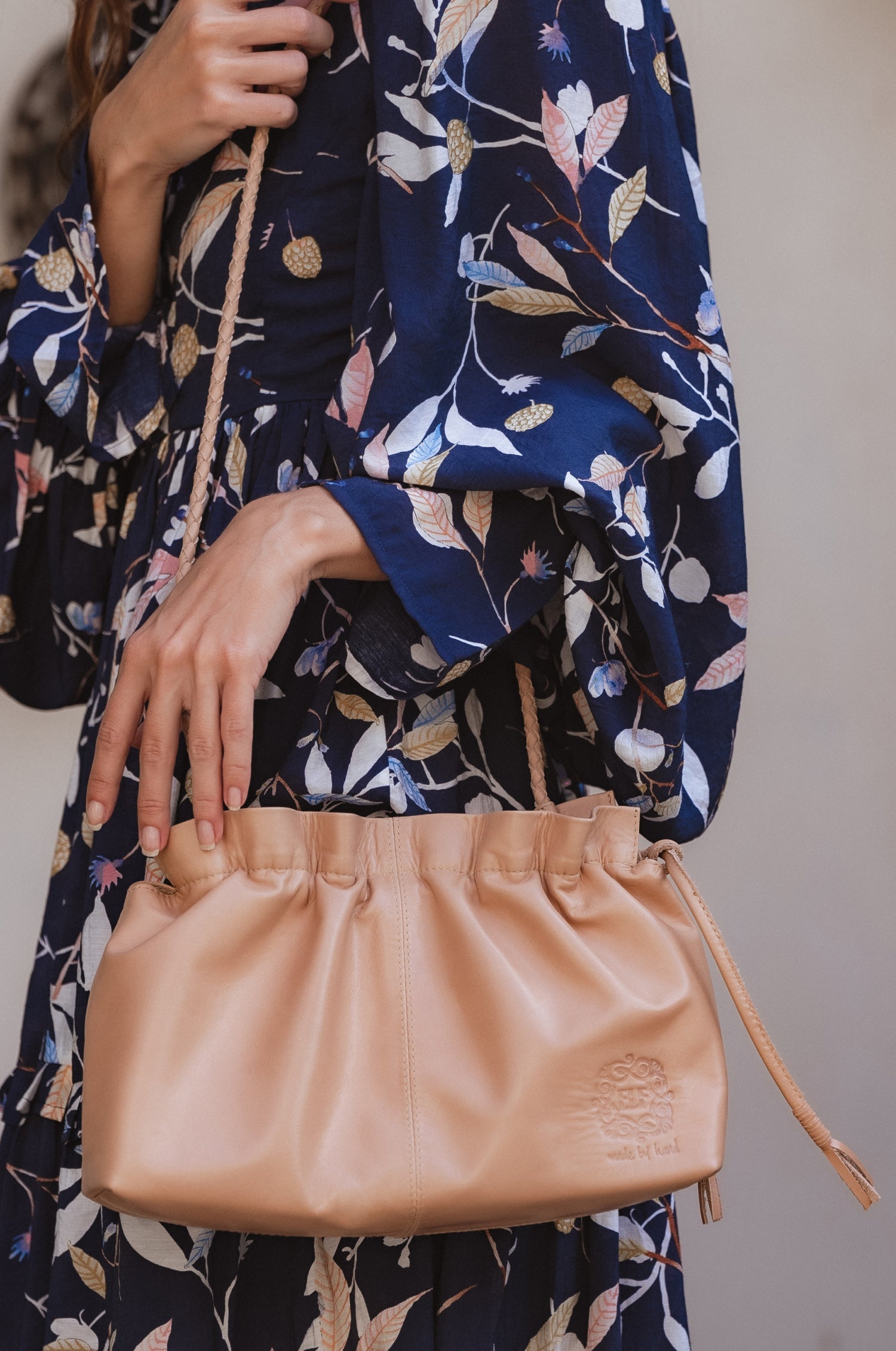 Etoile Crossbody Leather Clutch Bag-0