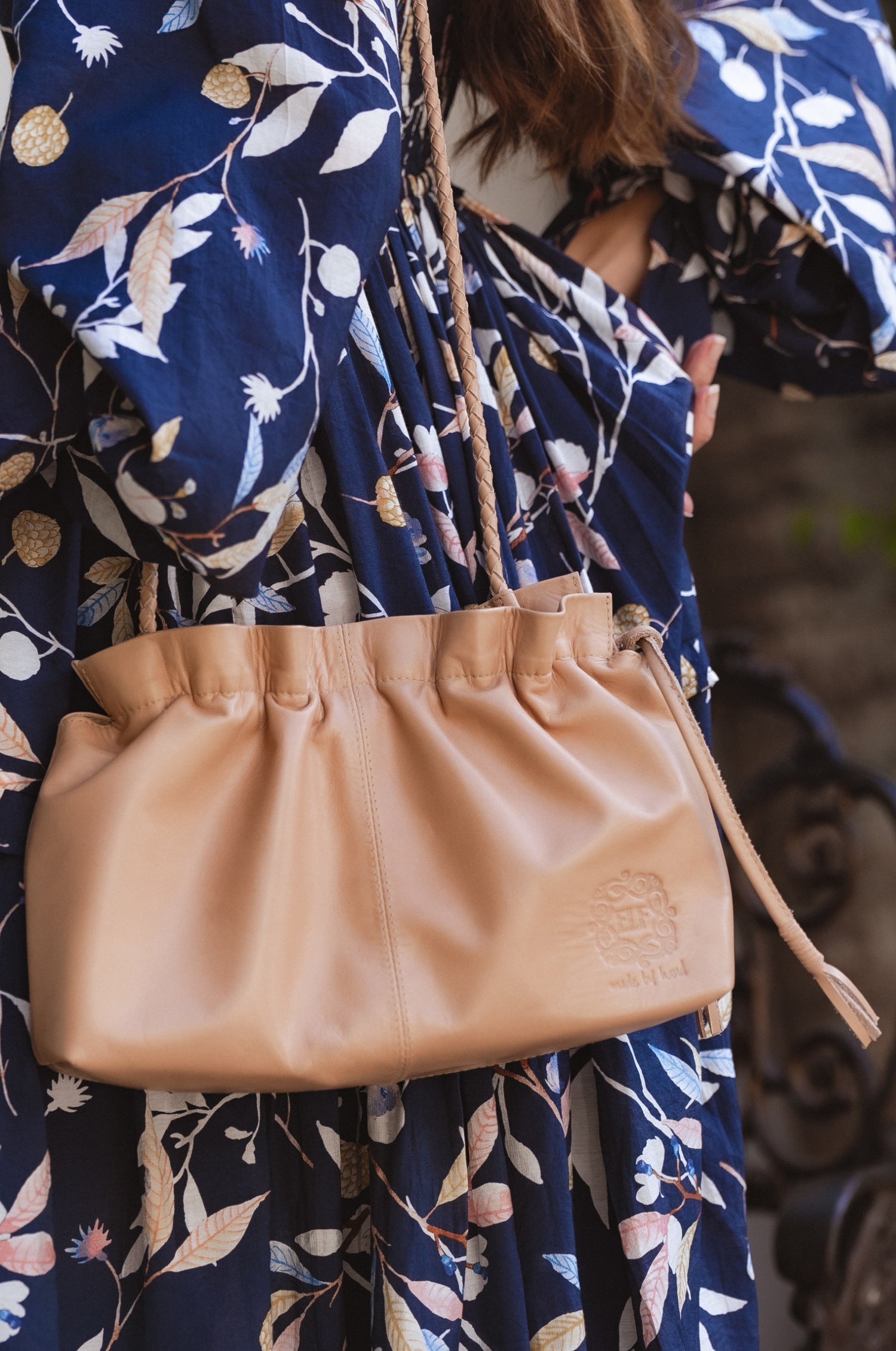 Etoile Crossbody Leather Clutch Bag-1