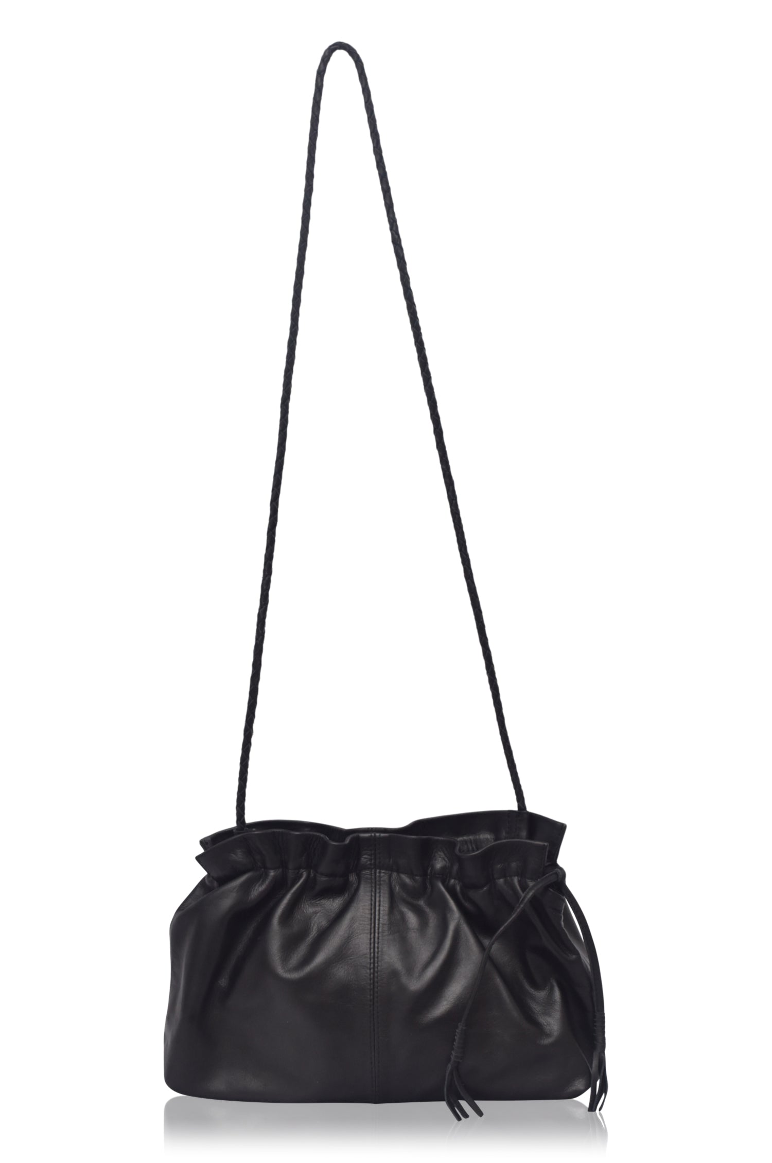 Etoile Crossbody Leather Clutch Bag-2