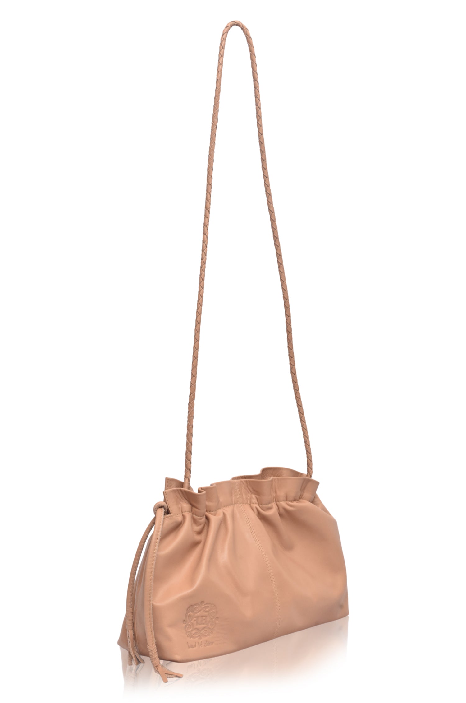 Etoile Crossbody Leather Clutch Bag-3