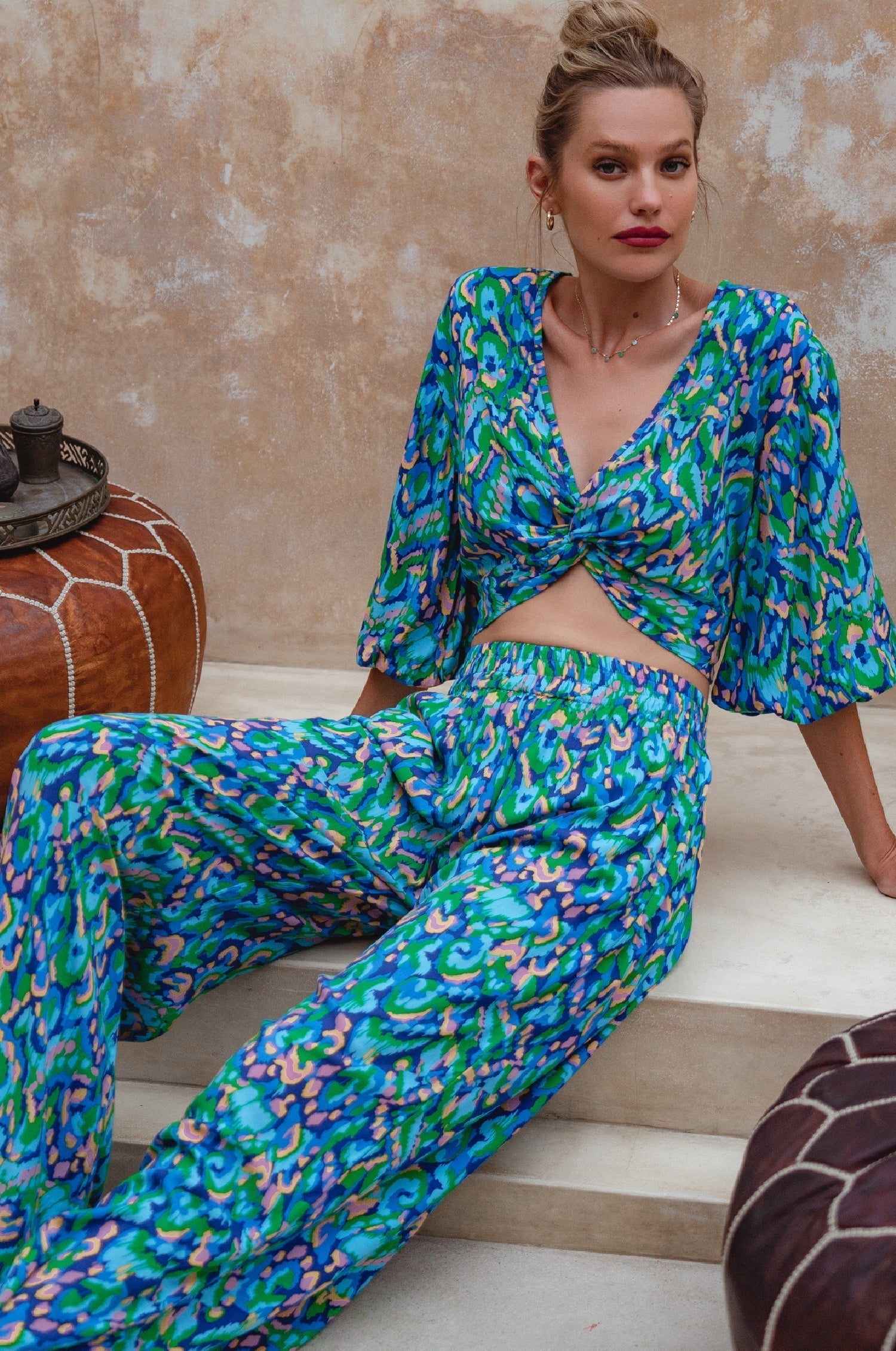 Fatima Wide Leg Pants (Sale)