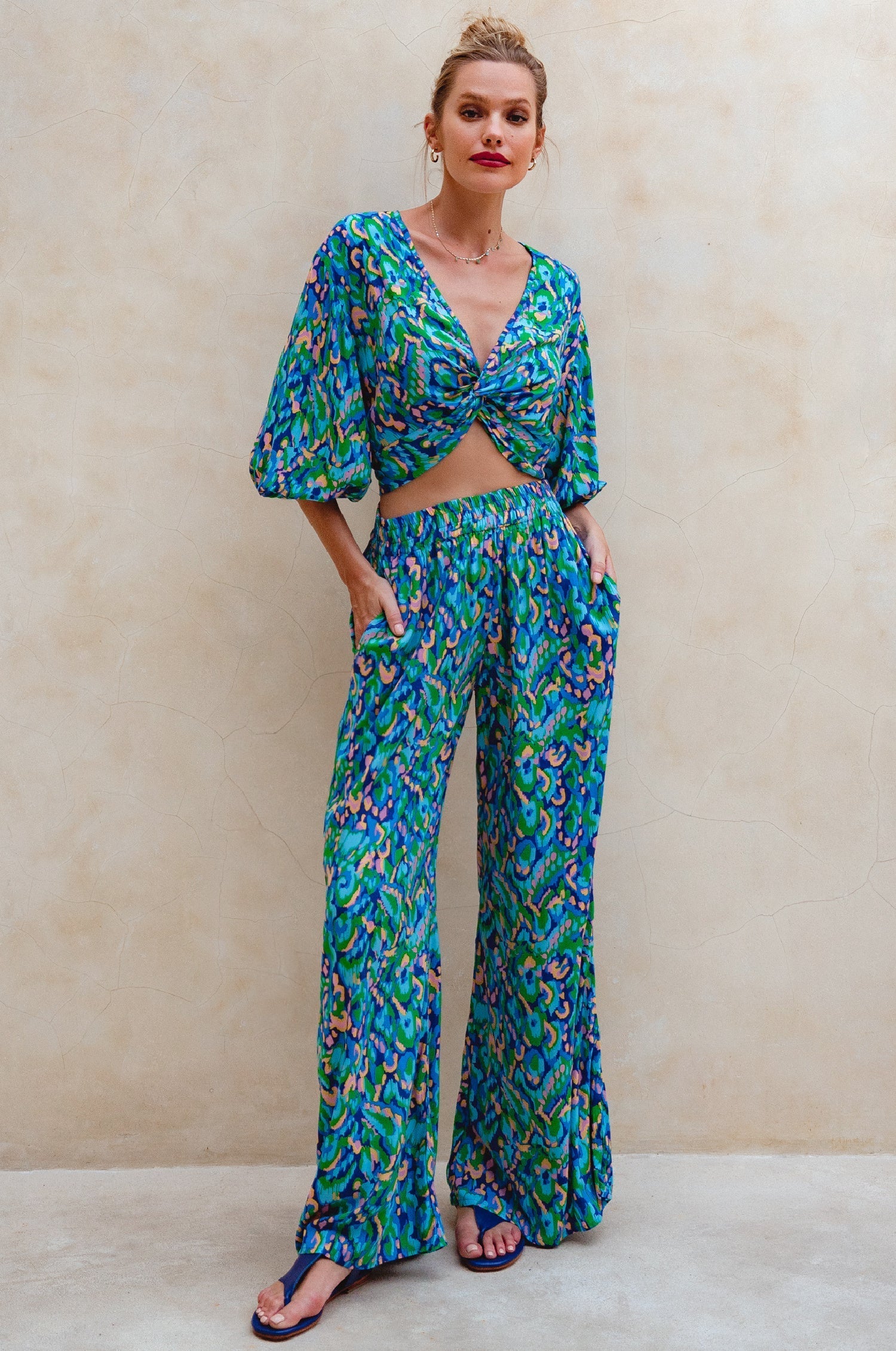 Fatima Wide Leg Pants (Sale)