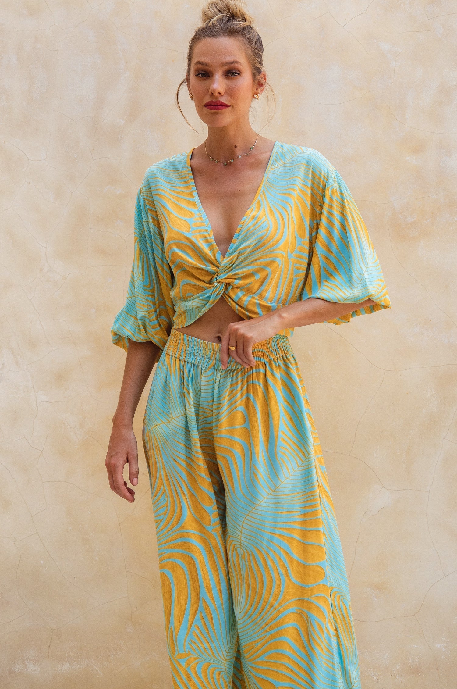 Fatima Wide Leg Pants (Sale)