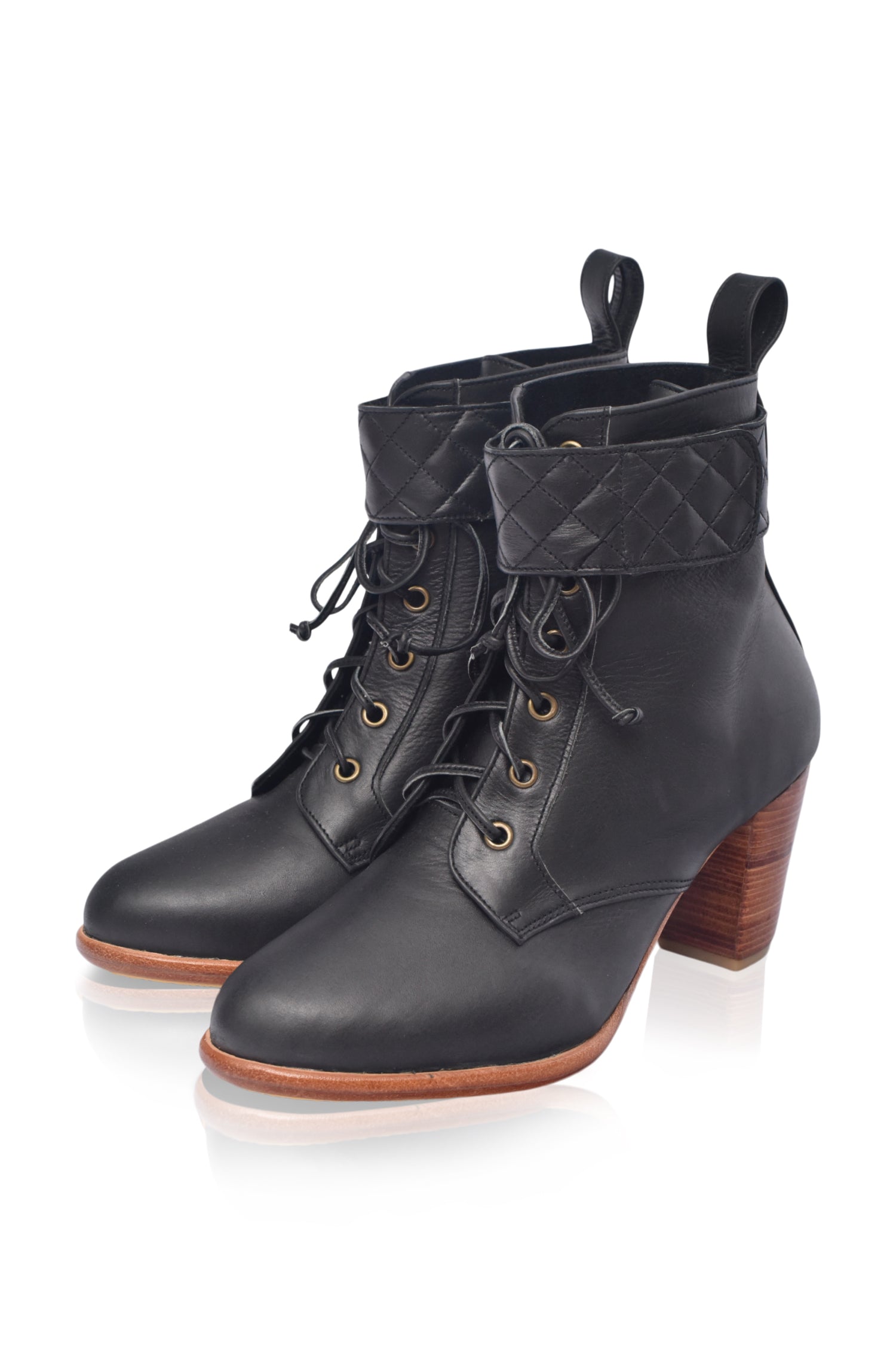 Fine Lover Leather Booties-2