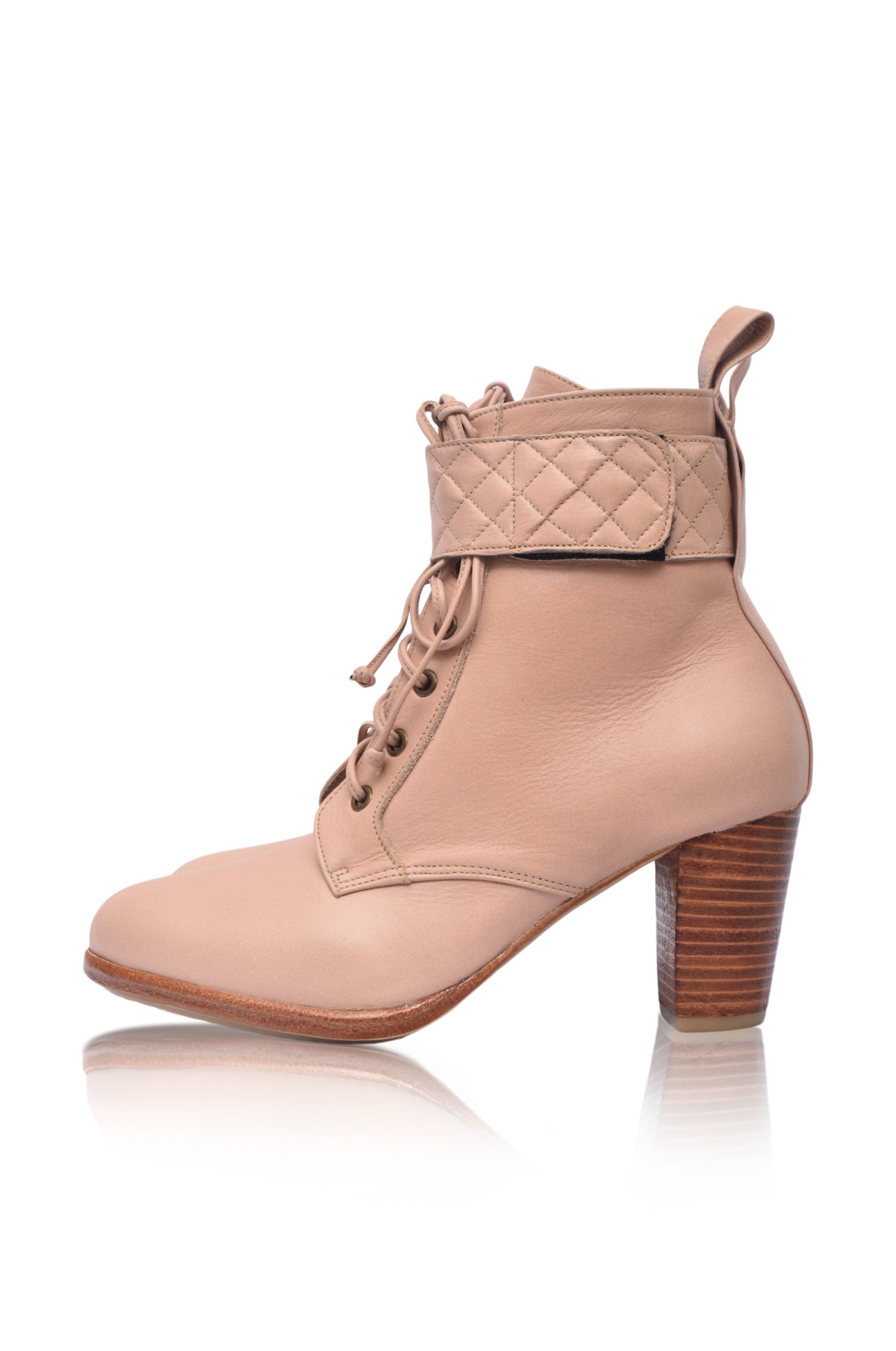 Fine Lover Leather Booties-5
