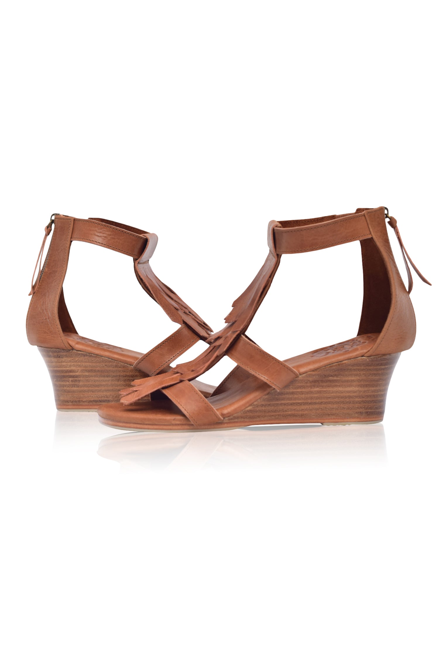 Fly Away Fringe Sandals-3