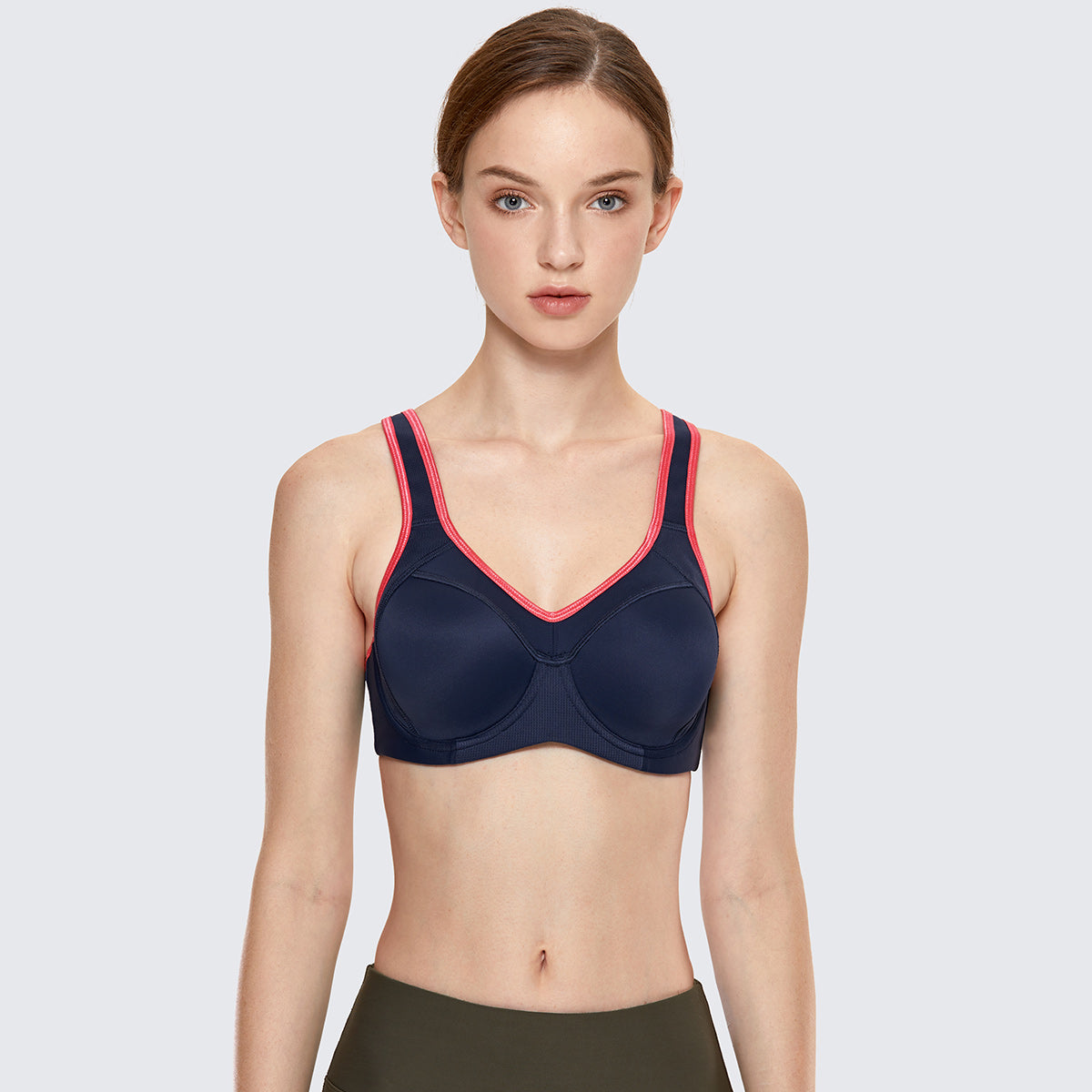 Full Support High Impact Padded Sports Bra
