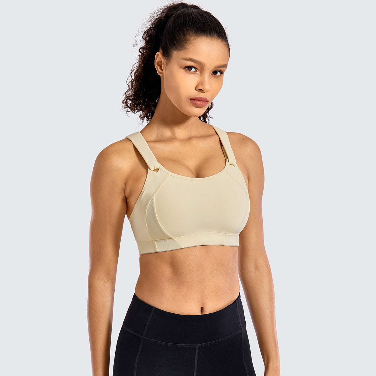 High Impact Lightly Padded Wireless Sports Bra