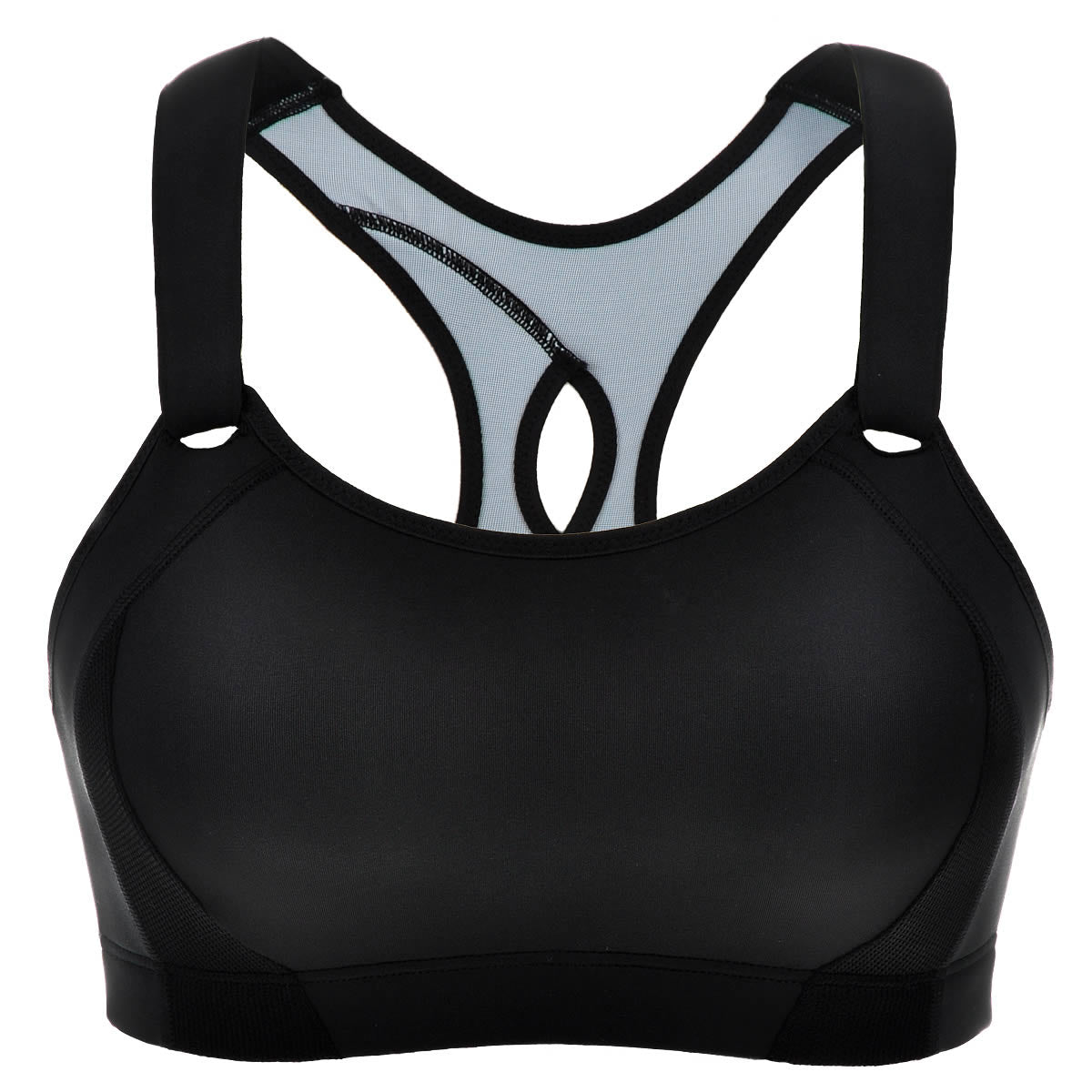 High Impact Lightly Padded Wireless Workout Bra