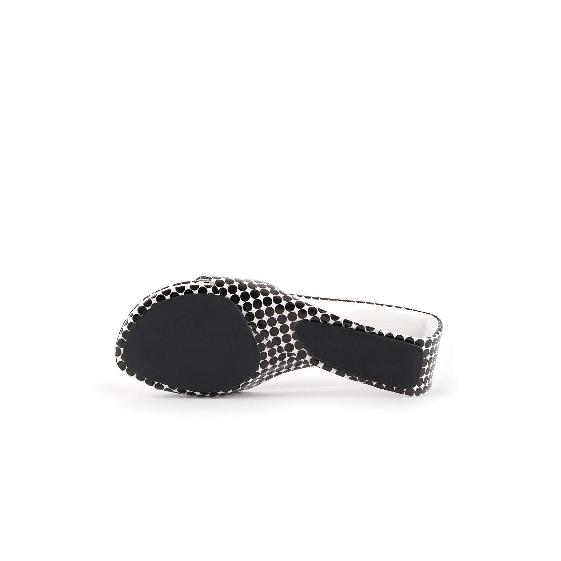 Hollow Low Heel Slip-On Mules-4