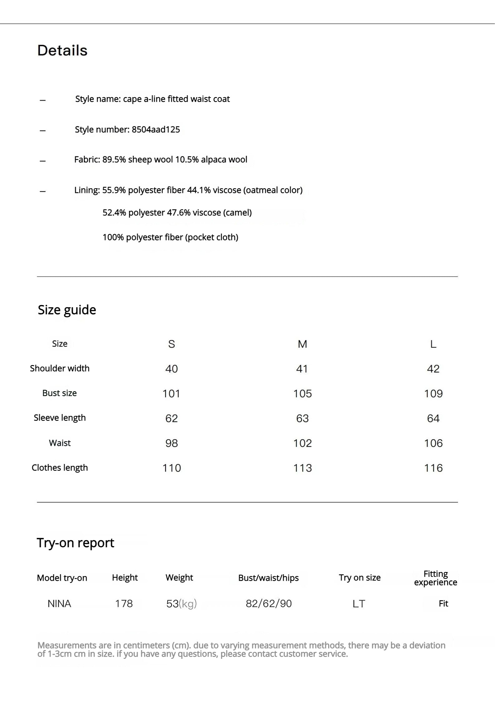 Women's Alpaca Wool Coat with Detachable Cape "Elegant Silhouette"