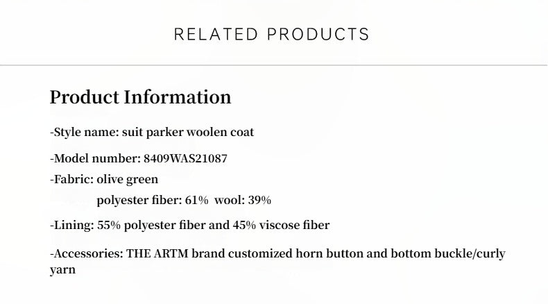 Fireladyfur Wool Tweed Coat with Detachable Fur Collar"Vertical Texture"-3