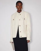 Heavy wool wool edged exquisite high-end small fragrant style jacket for women-4