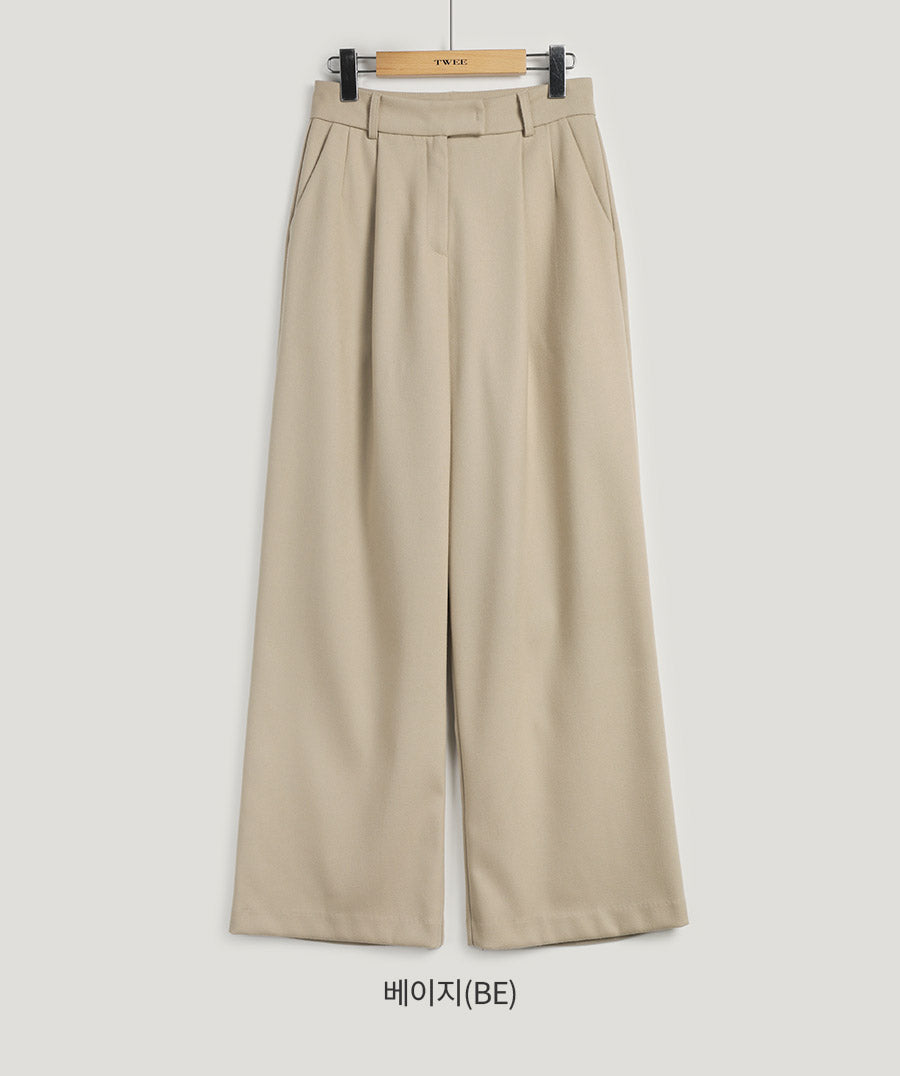 [TWEE] Benico One-Tuck Wide Slacks