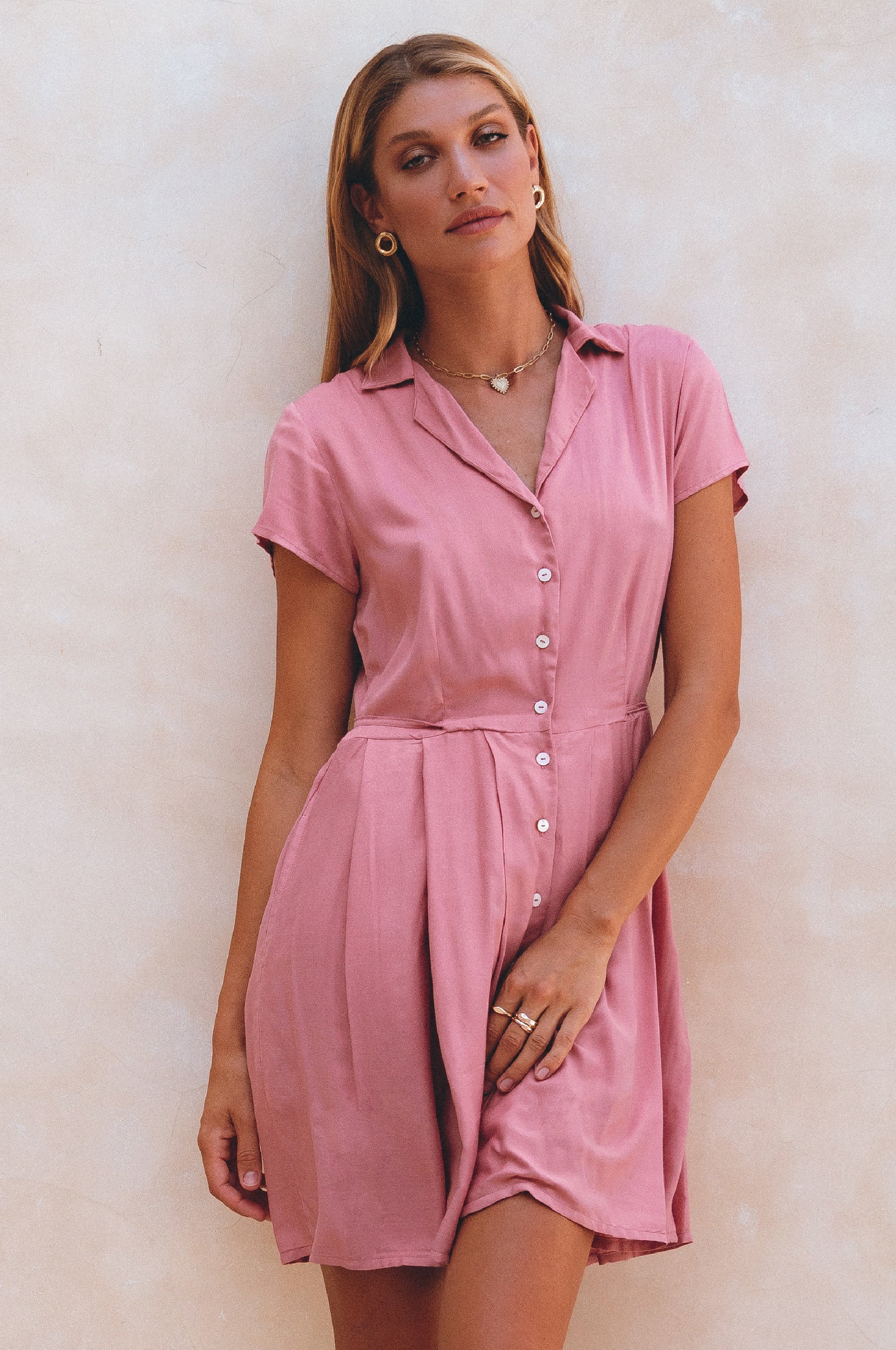 Agnes Shirt Dress (Sale)