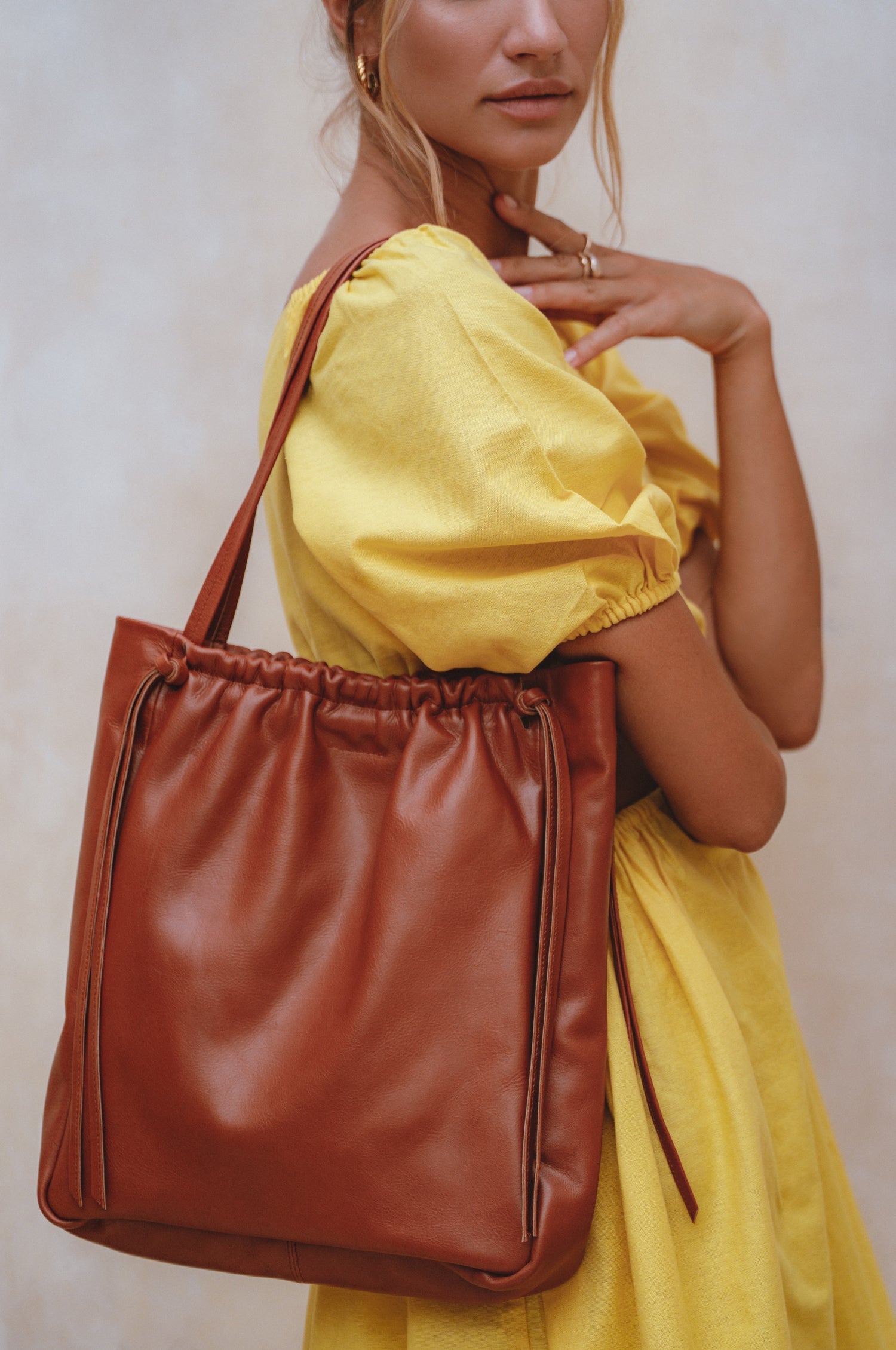 Alessia Leather Tote Bag-0