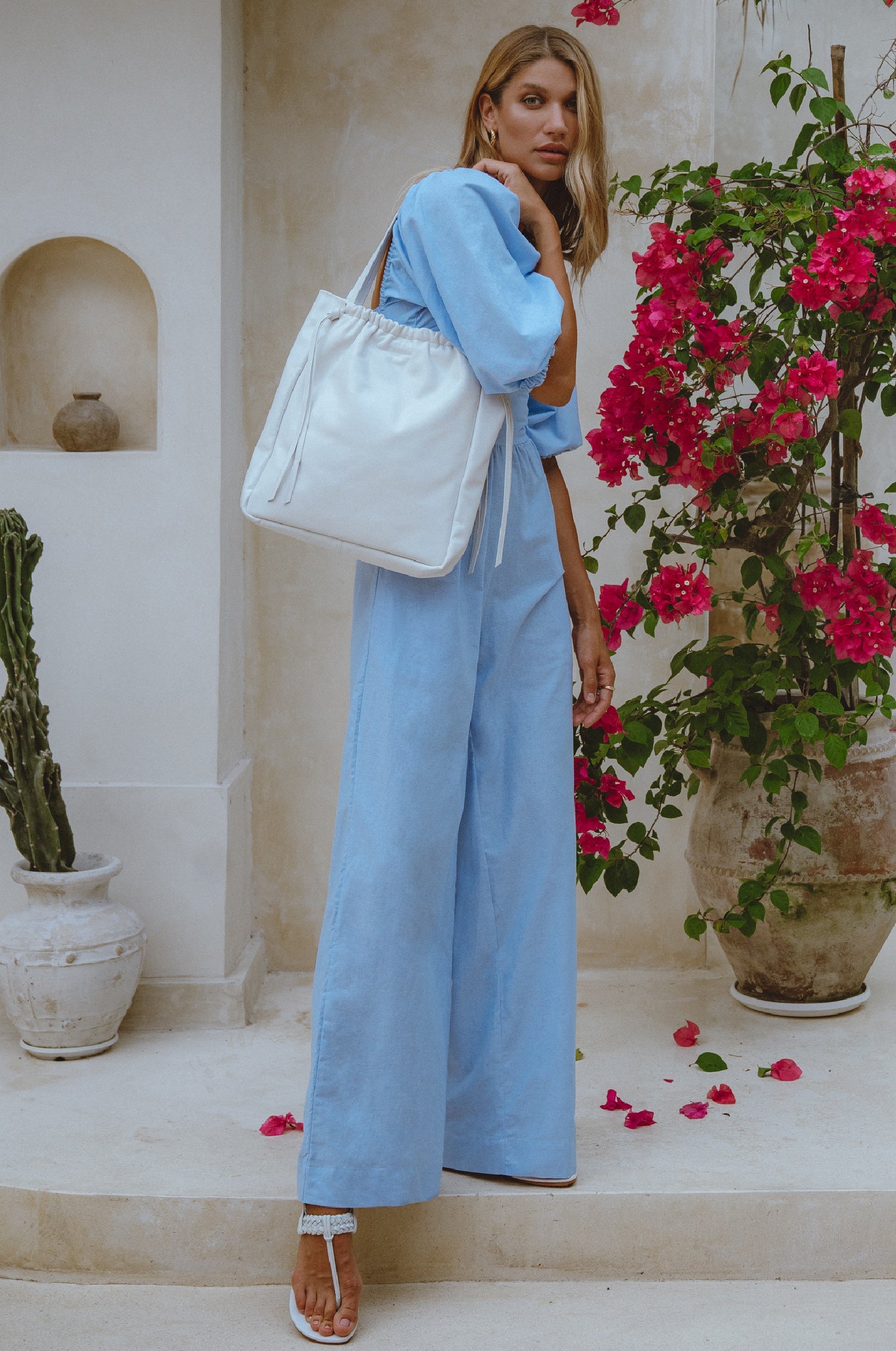 Alessia Leather Tote Bag-1