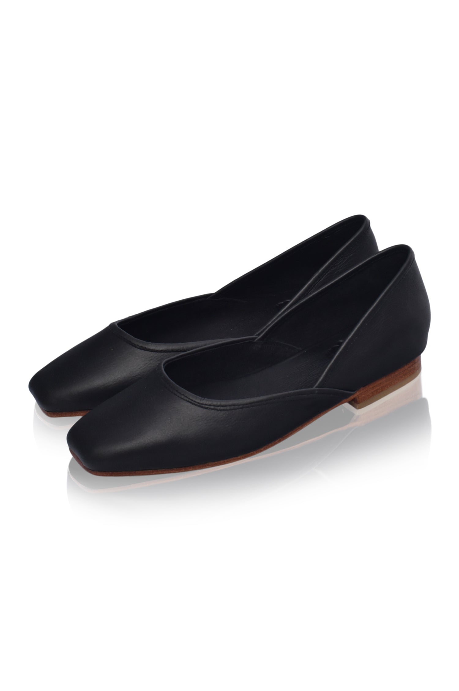 Amore Square Toe Ballet Flats-6