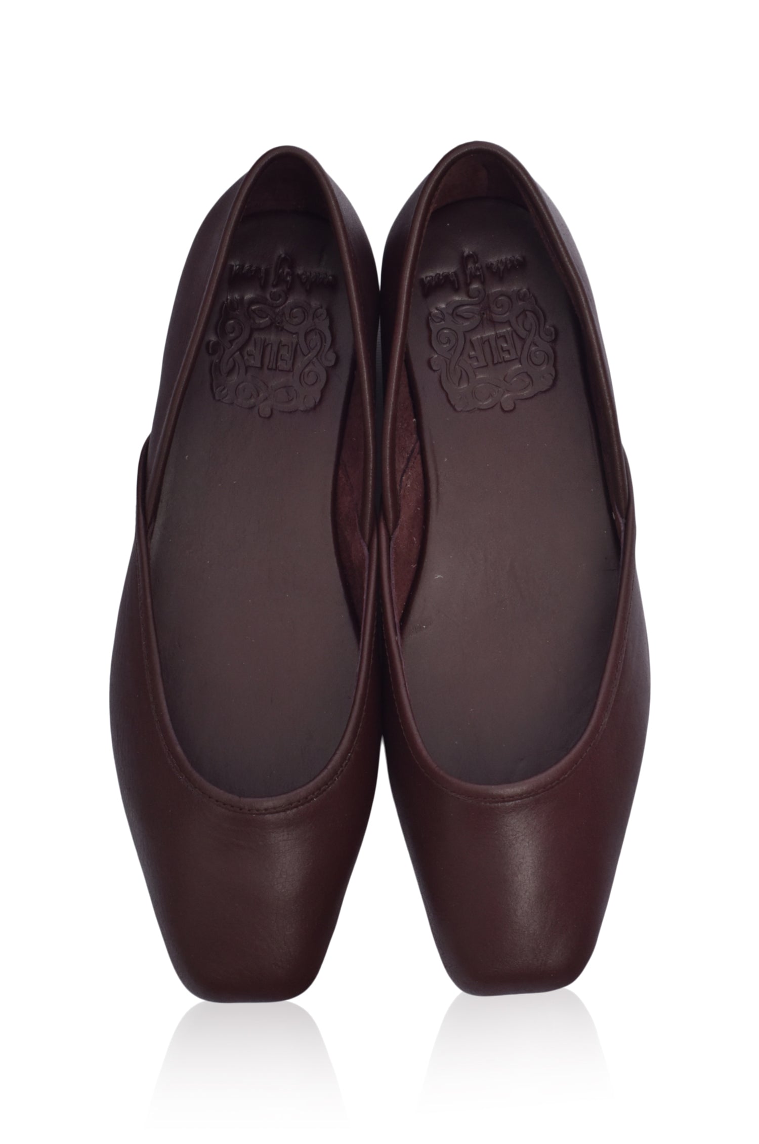 Amore Square Toe Ballet Flats-3