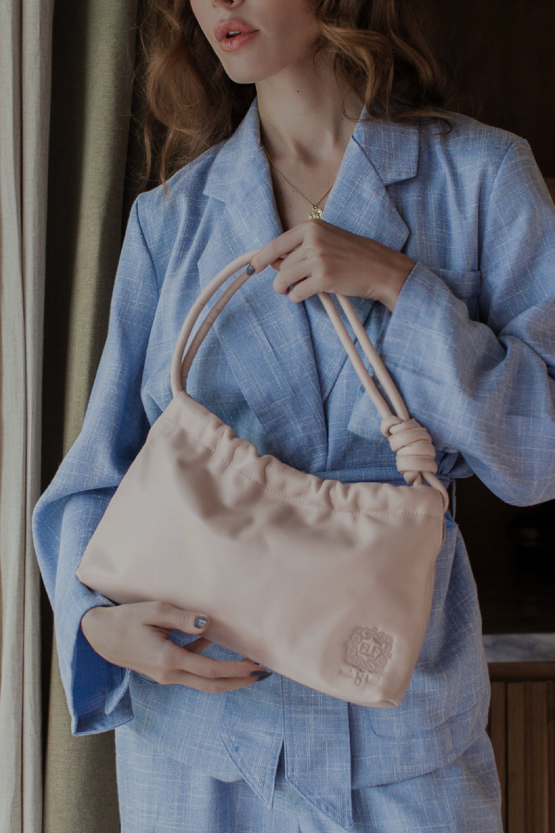 Anastasia Ruched Mini Bag-0