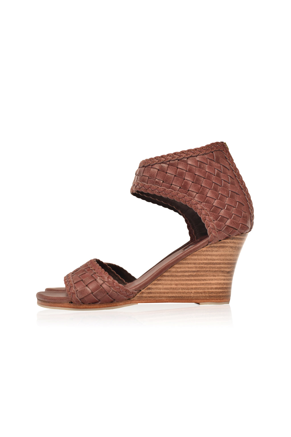 Athena Leather Wedges (Sz. 7.5)-0