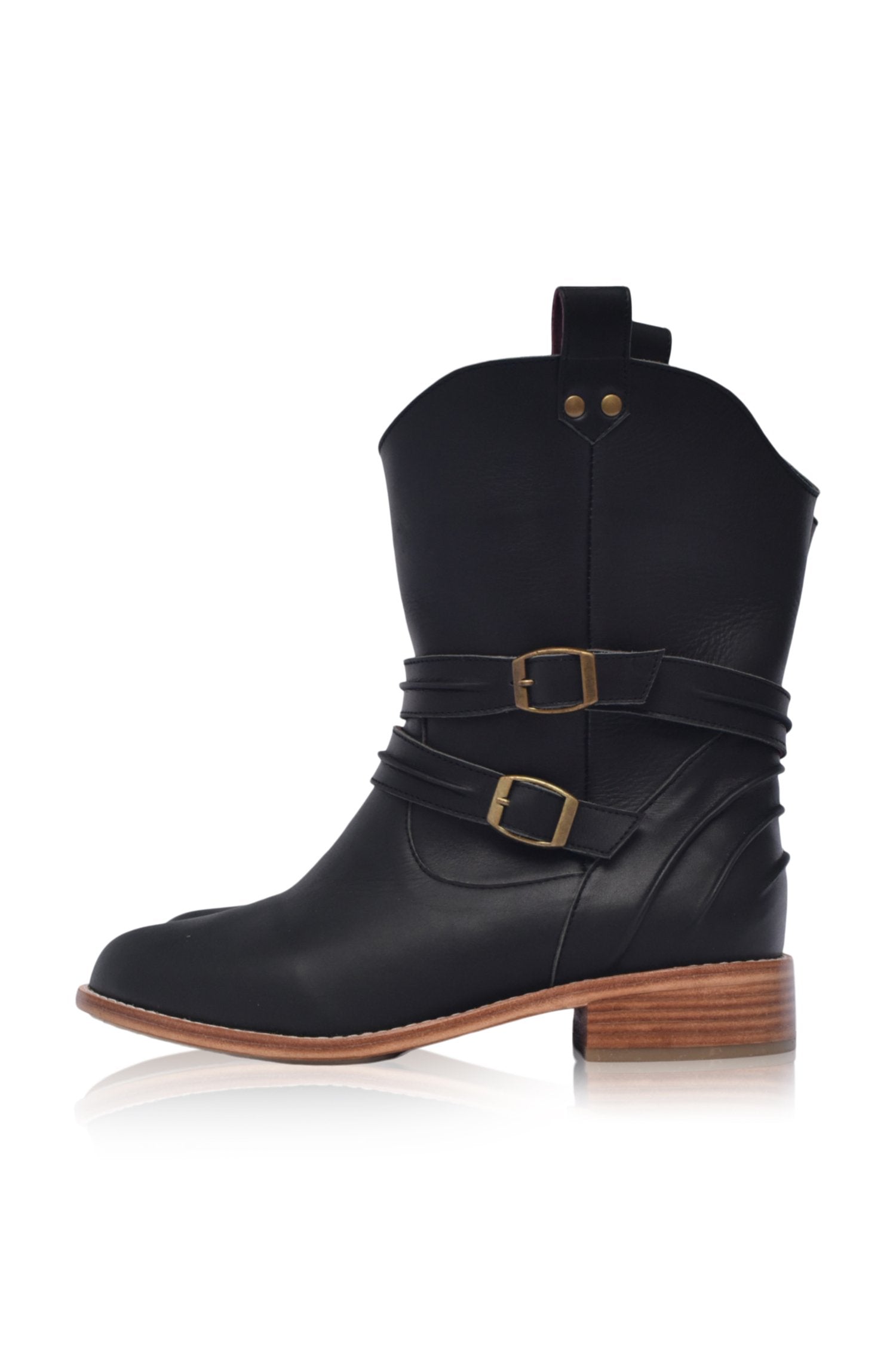 Barcelona Leather Boots-6