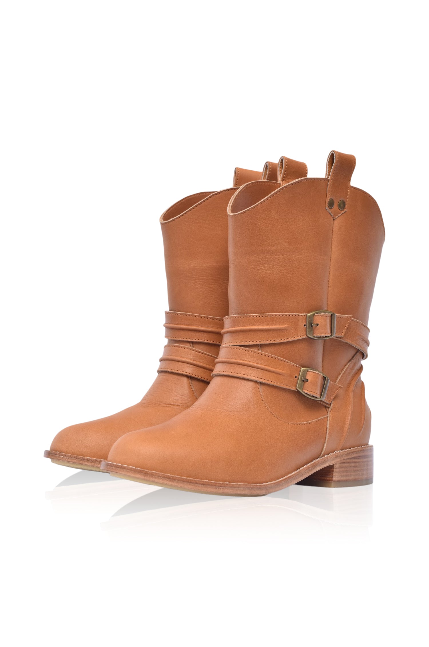 Barcelona Leather Boots-3