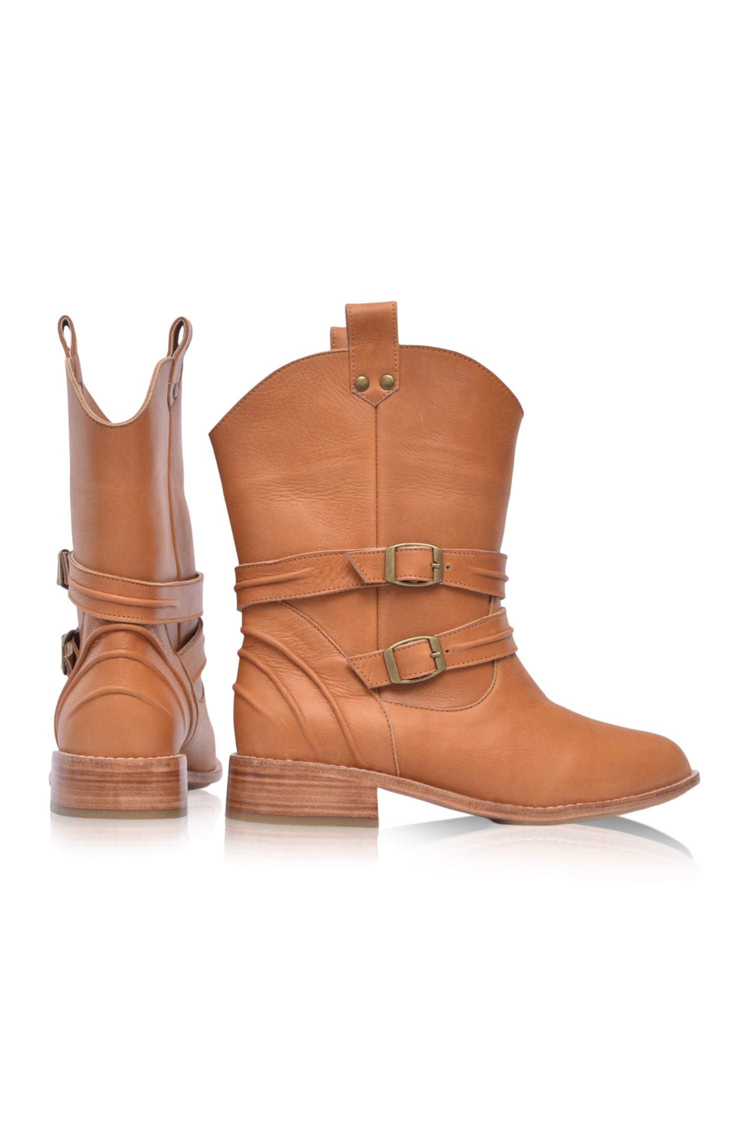 Barcelona Leather Boots-4