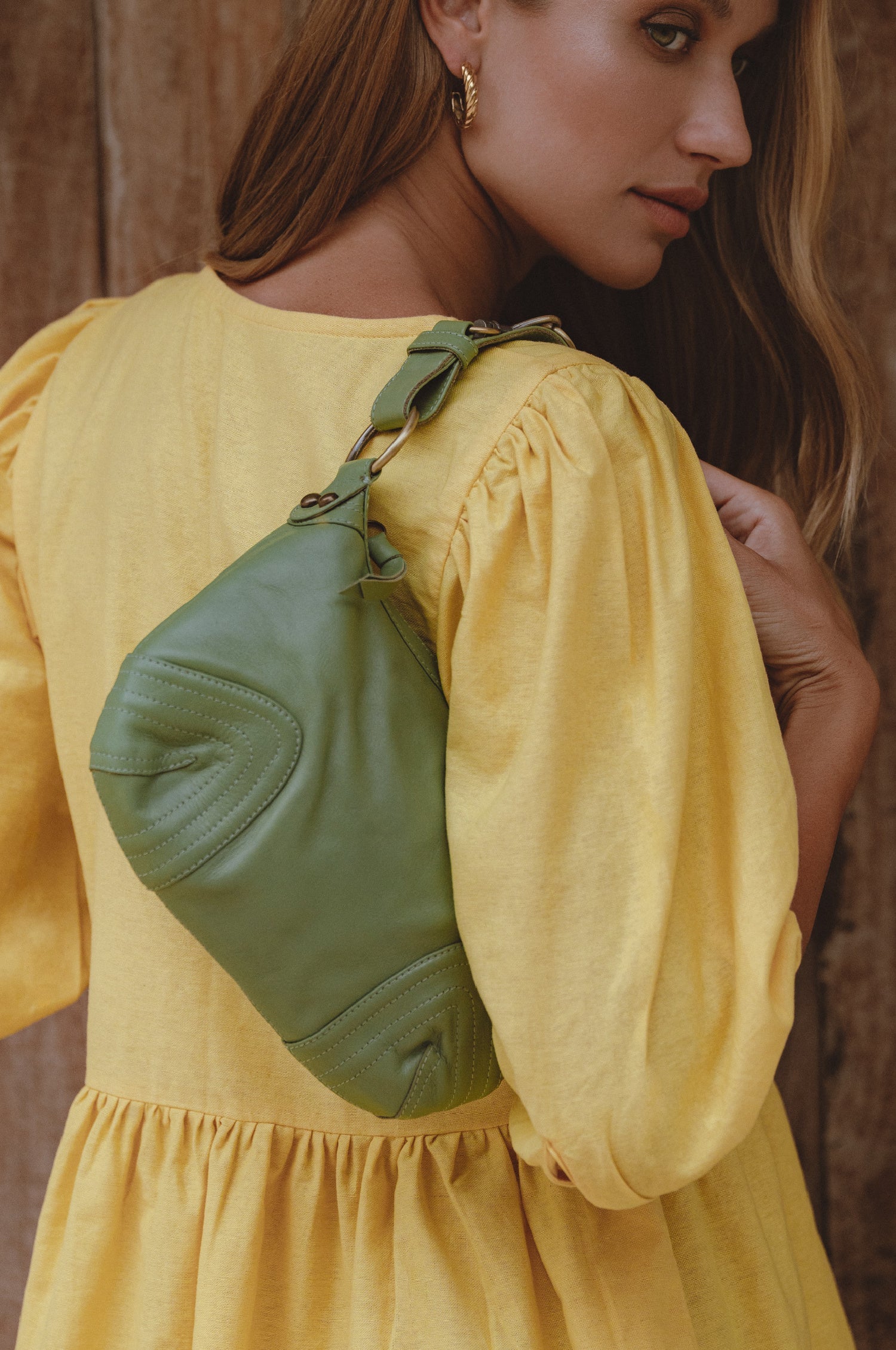 Belissima Mini Leather Shoulder Bag-2