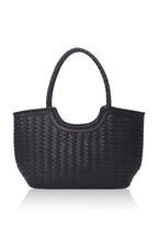 Bellagio Woven Leather Tote Bag-1