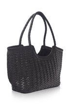 Bellagio Woven Leather Tote Bag-2