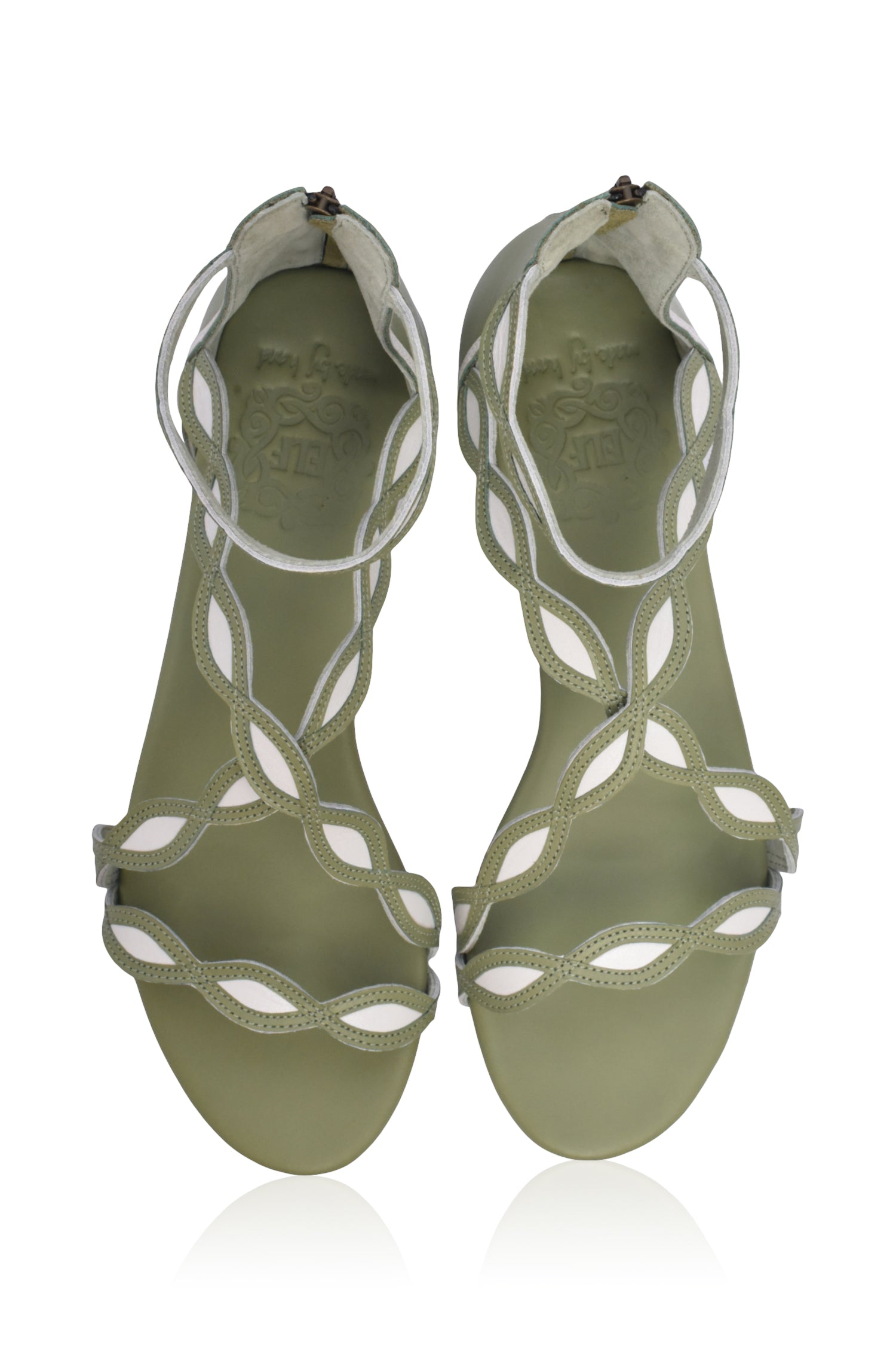 Blossom Leather Sandals-8
