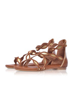 Blossom Leather Sandals-2