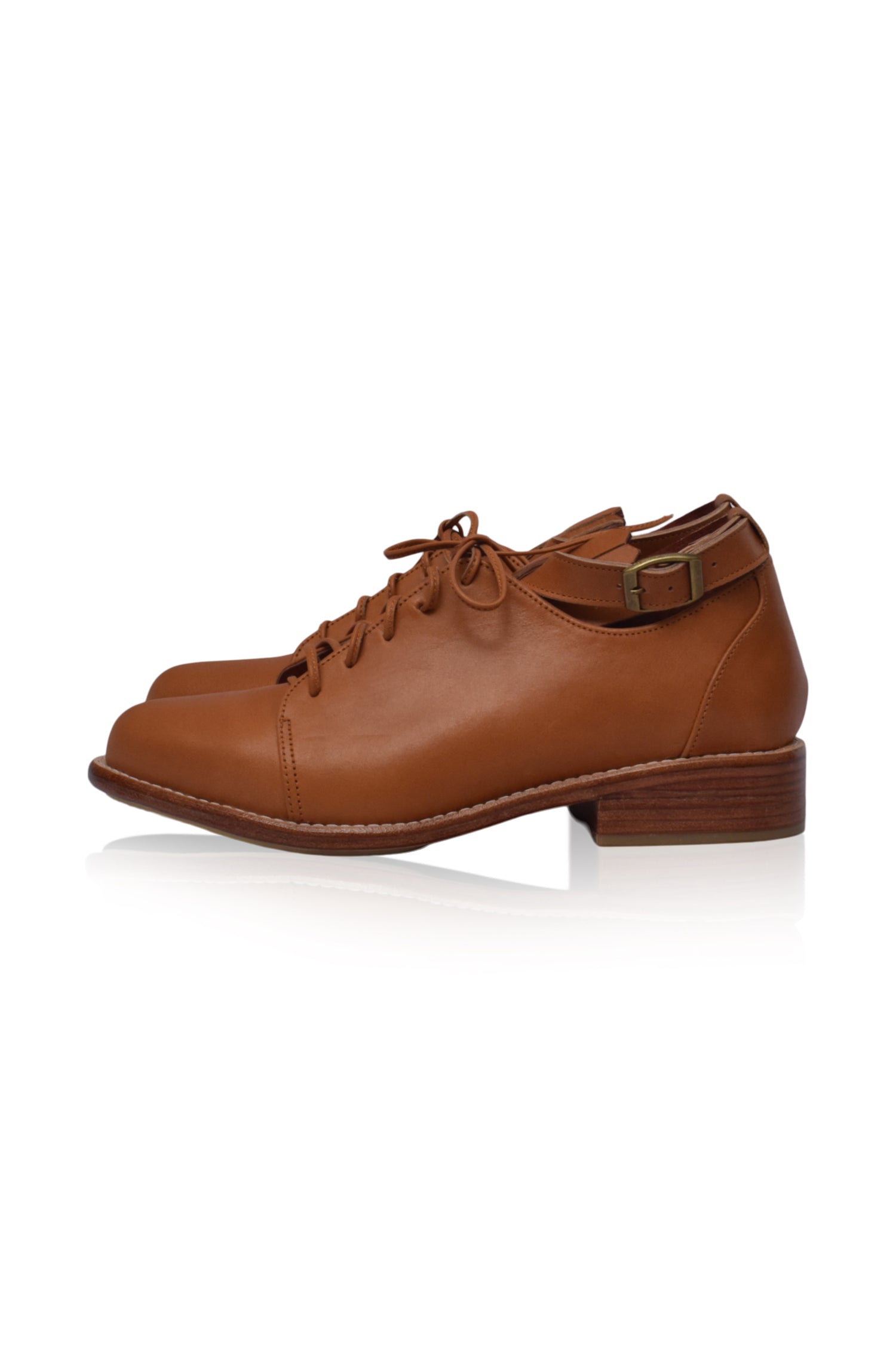 Boston Leather Oxfords-3