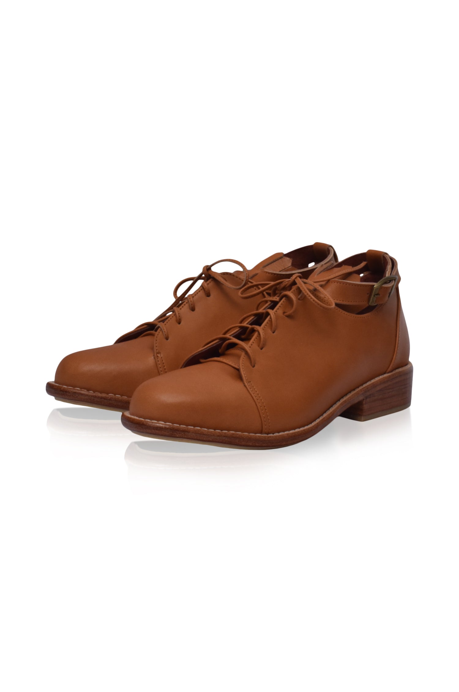 Boston Leather Oxfords-2