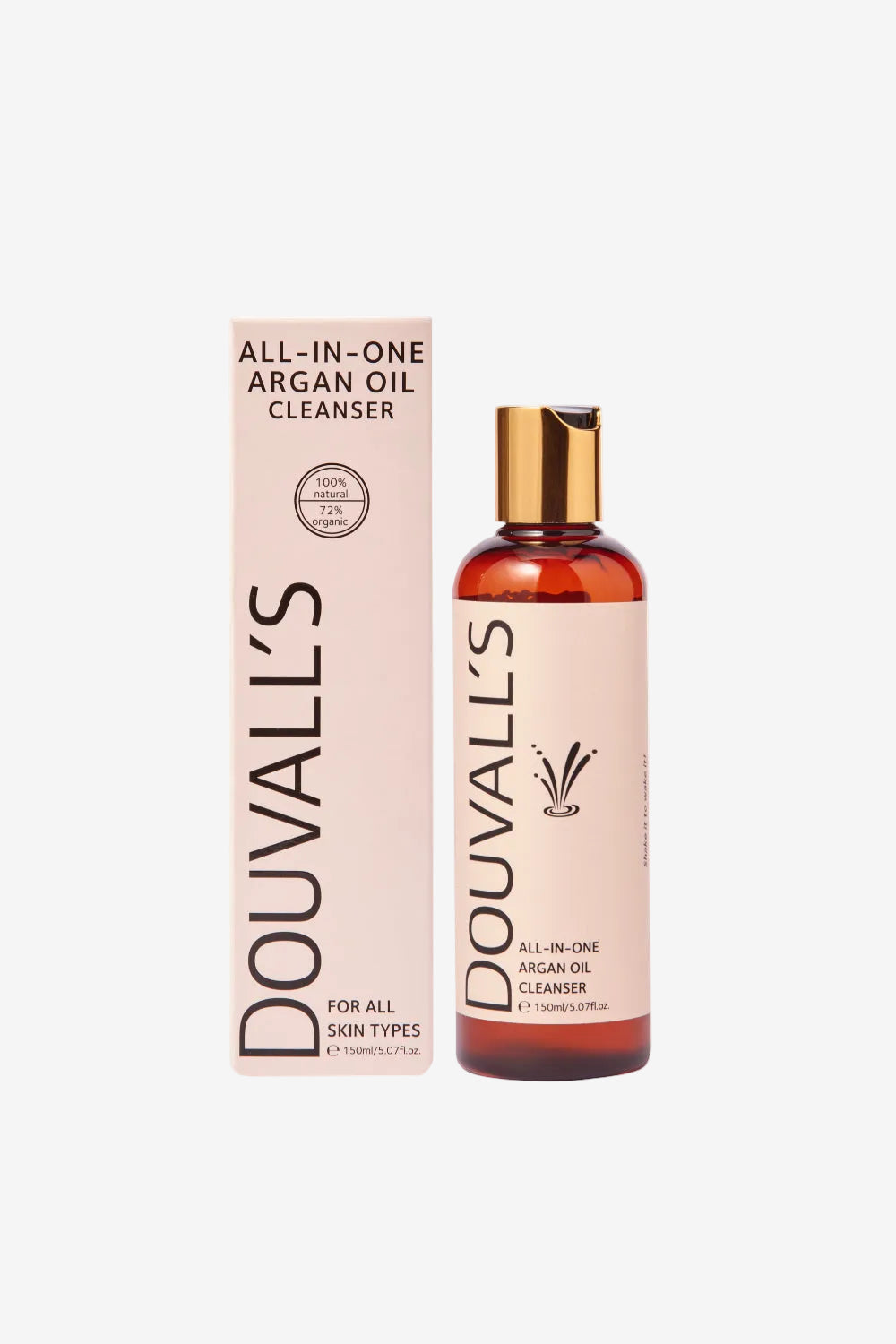 All-in-One Organic Argan Oil Cleanser 150ml | Deep Cleansing and makeup removing