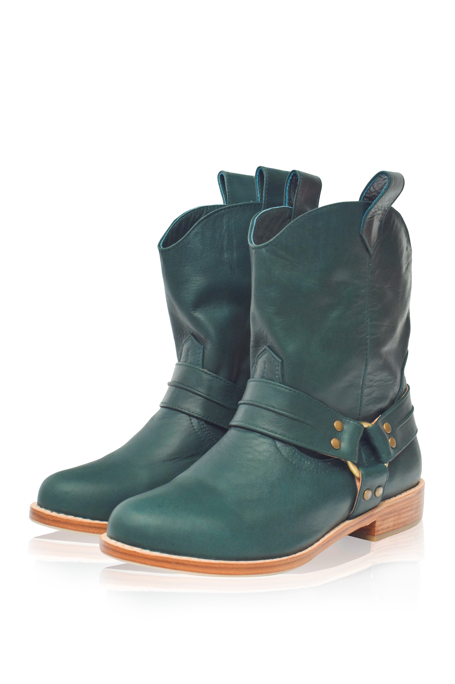 Cali Leather Boots (Sz. 5, 7.5 & 8.5)-2