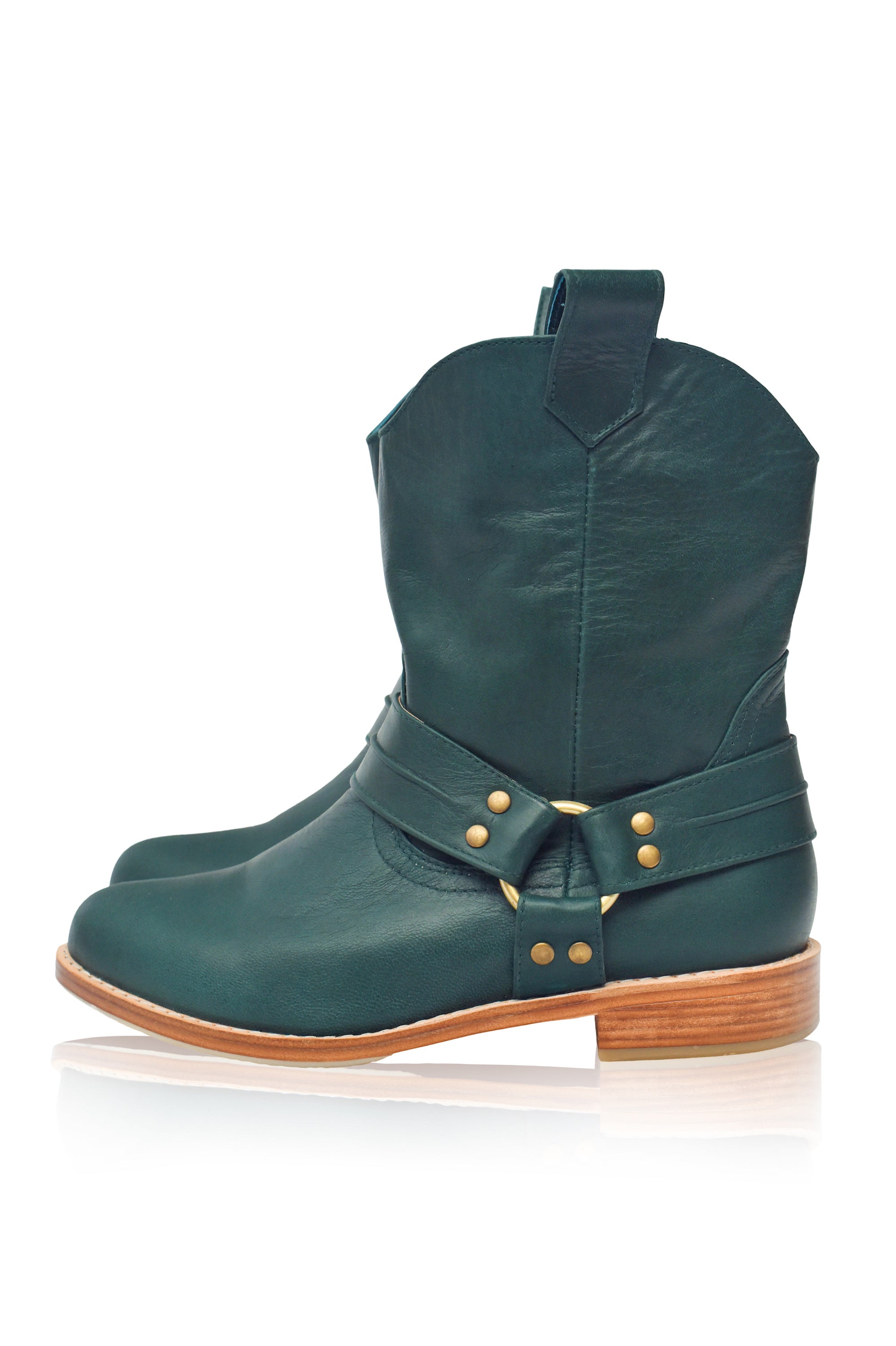 Cali Leather Boots (Sz. 5, 7.5 & 8.5)-1