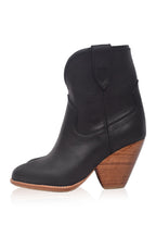 Charro Cowboy Leather Boots