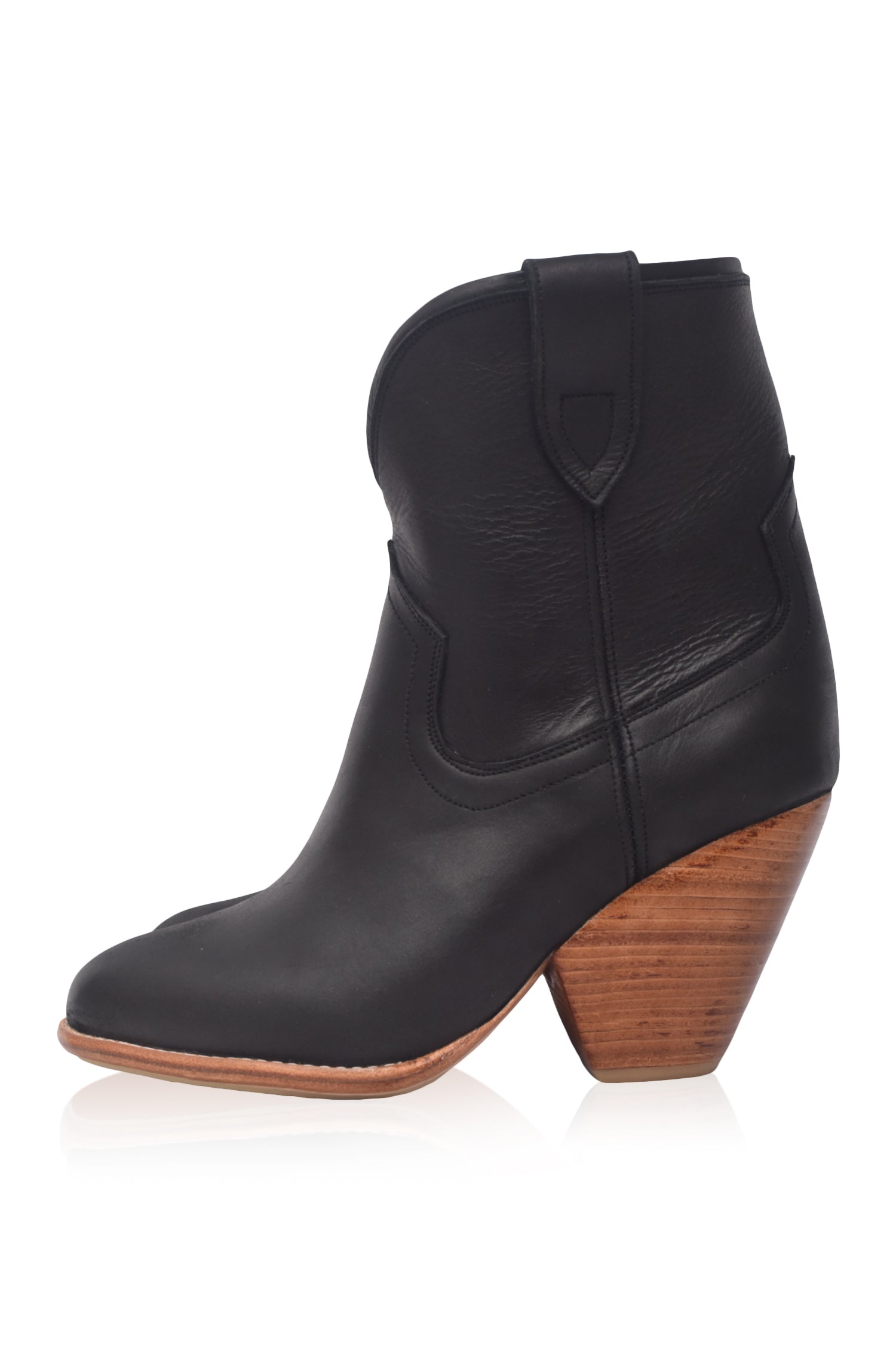 Charro Cowboy Leather Boots-7
