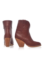 Charro Cowboy Leather Boots-4