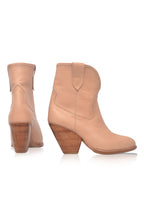Charro Cowboy Leather Boots-4