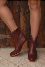 Charro Cowboy Leather Boots-1