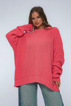 Cloud Nine Long Sleeve Cotton Sweater
