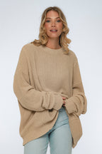 Cloud Nine Long Sleeve Cotton Sweater
