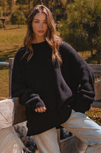 Cloud Nine Long Sleeve Cotton Sweater