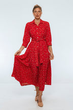 Colette Long Sleeve Shirt Dress